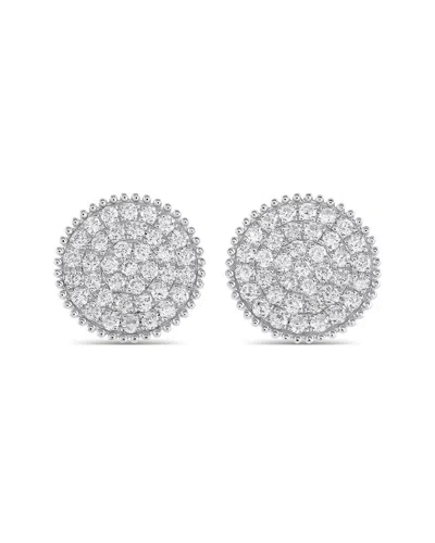 Diamond Select Cuts 18k 1.30 Ct. Tw. Diamond Earrings In Metallic
