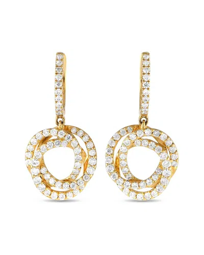 Diamond Select Cuts 18k 1.00 Ct. Tw. Diamond Drop Earrings In Gray