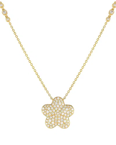 Diamond Select Cuts 18k 1.25 Ct. Tw. Diamond Necklace In Gold