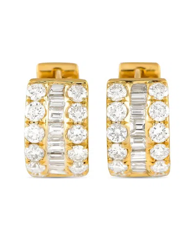 Diamond Select Cuts 18k 2.10 Ct. Tw. Diamond Earrings In Gold