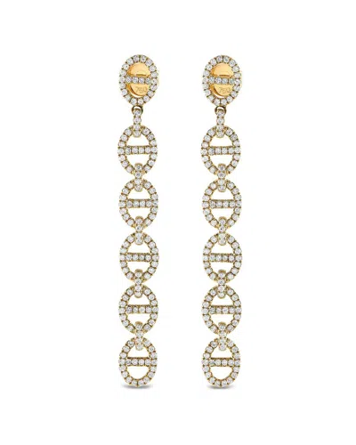 Diamond Select Cuts 18k 2.25 Ct. Tw. Diamond Earrings In Gold
