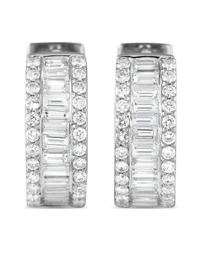 Diamond Select Cuts 18k 2.53 Ct. Tw. Diamond Earrings In Metallic