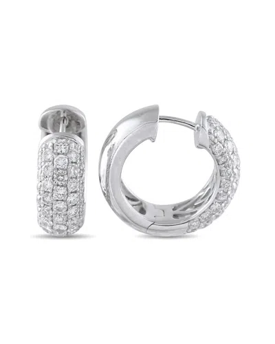 Diamond Select Cuts 18k 2.00 Ct. Tw. Diamond Earring In Metallic