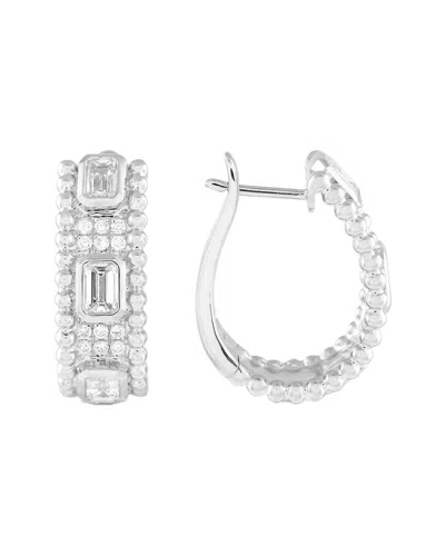 Diamond Select Cuts 18k 2.25 Ct. Tw. Diamond Earring In Metallic