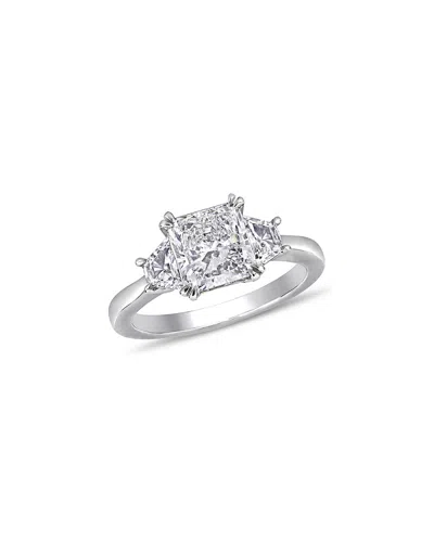 Diamond Select Cuts 18k 2.45 Ct. Tw. Diamond Ring In Silver