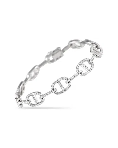 Diamond Select Cuts 18k 2.50 Ct. Tw. Diamond Bracelet In Metallic