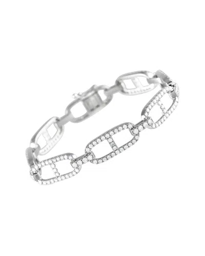 Diamond Select Cuts 18k 3.52 Ct. Tw. Diamond Bracelet In Metallic