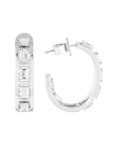 Diamond Select Cuts 18k 3.50 Ct. Tw. Diamond Earrings In Metallic