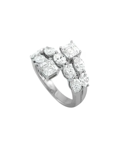 Diamond Select Cuts 18k 3.75 Ct. Tw. Diamond Ring In Metallic