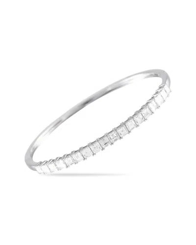 Diamond Select Cuts 18k 4.00 Ct. Tw. Diamond Bracelet In Metallic