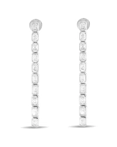 Diamond Select Cuts 18k 4.00 Ct. Tw. Diamond Earring In White