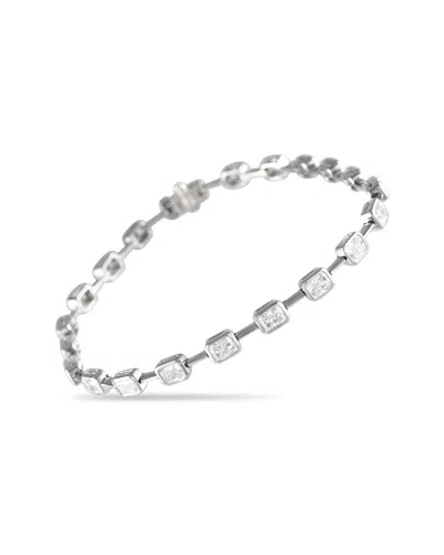 Diamond Select Cuts 18k 4.20 Ct. Tw. Diamond Bracelet In Metallic