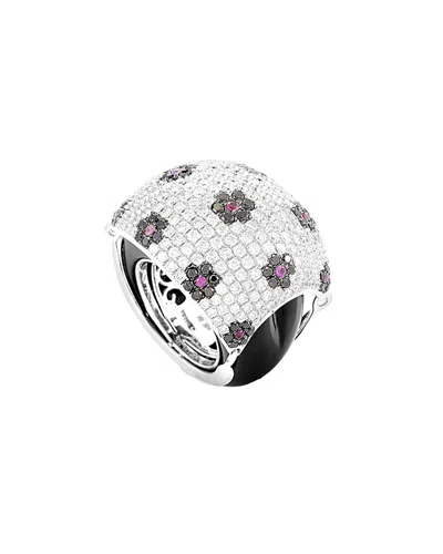 Diamond Select Cuts 18k 5.31 Ct. Tw. Diamond & Gemstone Ring In Metallic