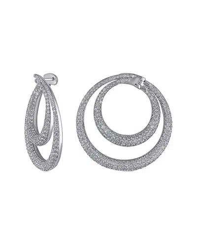 Diamond Select Cuts 18k 5.92 Ct. Tw. Diamond Hoops