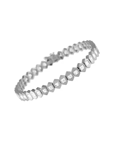 Diamond Select Cuts 18k 7.00 Ct. Tw. Diamond Bracelet In Metallic
