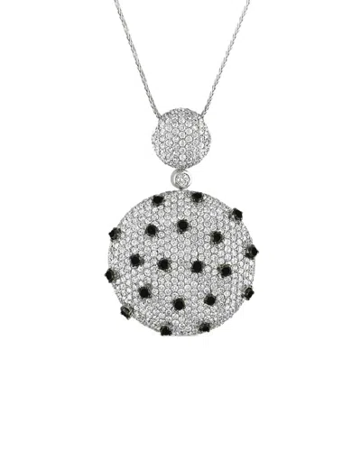 Diamond Select Cuts 18k 7.06 Ct. Tw. Diamond Necklace In Metallic