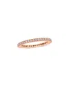 Diamond Select Cuts 18k Rose Gold Diamond Eternity Ring