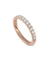 Diamond Select Cuts 18k Rose Gold 0.74 Ct. Tw. Diamond Ring In Gold