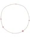 Diamond Select Cuts 18k Rose Gold .25 Ct. Tw. Diamond Necklace