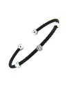 Diamond Select Cuts Clover 14k & Stainless Steel 0.01 Ct. Tw. Diamond Bangle Bracelet
