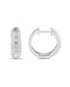 Diamond Select Cuts 18k Earring In Silver