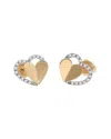 Diamond Select Cuts Heart 14k 0.08 Ct. Tw. Diamond Earrings