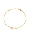 Diamond Select Cuts Love 14k 0.05 Ct. Tw. Diamond Bracelet