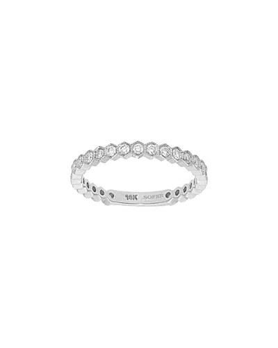 Diamond Select Cuts Nephora 14k 0.47 Ct. Tw. Diamond Stackable Ring