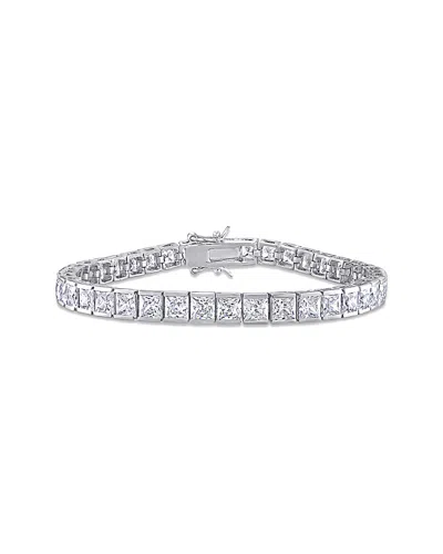 Diamond Select Cuts Silver Cz Tennis Bracelet