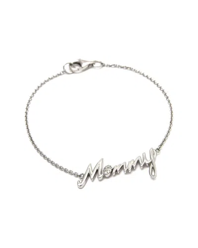 DIAMOND SELECT CUTS SILVER 0.03 CT. TW. DIAMOND BRACELET