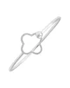 Diamond Select Cuts Silver Diamond Bangle Bracelet