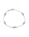 Diamond Select Cuts Silver Diamond Bracelet