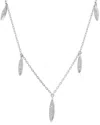 Diamond Select Cuts Silver Diamond Necklace