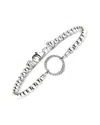 Diamond Select Cuts Silver Diamond Bangle Bracelet