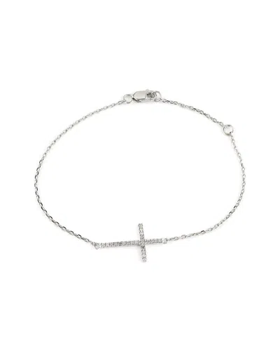 DIAMOND SELECT CUTS SILVER 0.08 CT. TW. DIAMOND BRACELET