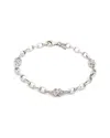 Diamond Select Cuts Silver Diamond X Bracelet