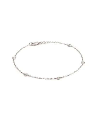 DIAMOND SELECT CUTS SILVER 0.1 CT. TW. DIAMOND BRACELET