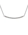 Diamond Select Cuts Silver 0.1 Ct. Tw. Diamond Necklace