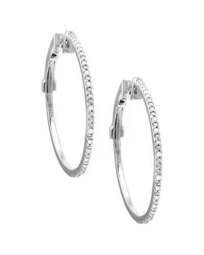 Diamond Select Cuts Silver 0.10 Ct. Tw. Diamond Earrings
