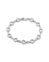 Diamond Select Cuts Silver 0.12 Ct. Tw. Diamond Bracelet