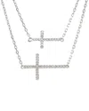 Diamond Select Cuts Silver 0.12 Ct. Tw. Diamond Necklace