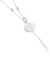 Diamond Select Cuts Silver 0.15 Ct. Tw. Diamond Necklace