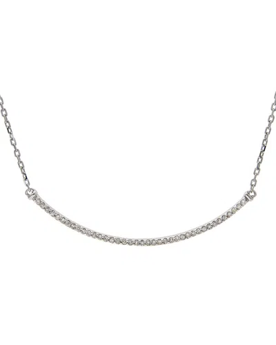 Diamond Select Cuts Silver 0.20 Ct. Tw. Diamond Necklace