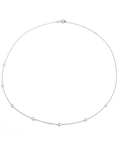 Diamond Select Cuts Silver 0.20 Ct. Tw. Diamond Necklace