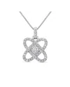 Diamond Select Cuts Silver 0.25 Ct. Tw. Diamond Necklace