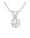 Diamond Select Cuts Silver 0.46 Ct. Tw. Diamond Necklace