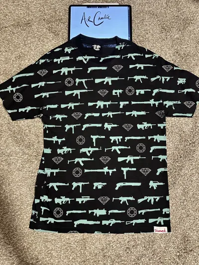 Pre-owned Diamond Supply Co X Rogue Status Gun Show In Black