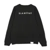 Diamond-supply Futura Crew Men's Crewneck Sweatshirt In Black/white