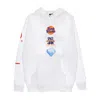 Diamond-supply Men's Hook Shot Hoodie X Space Jam 2 White In White
