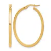 Diamond2deal 10k Yellow Gold Round Shape Hoop Earrings In Gold